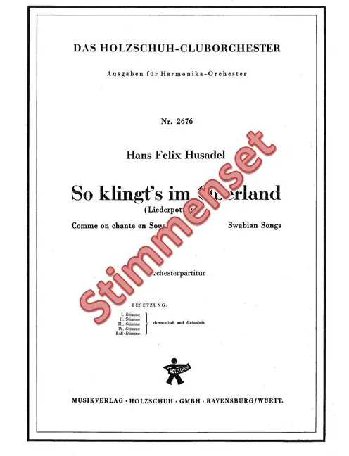 So klingt s im Oberland